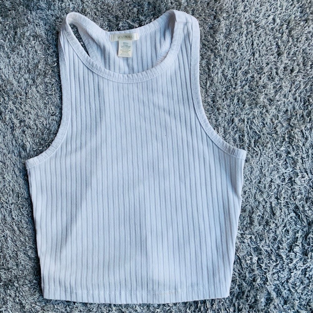 White Crop Top